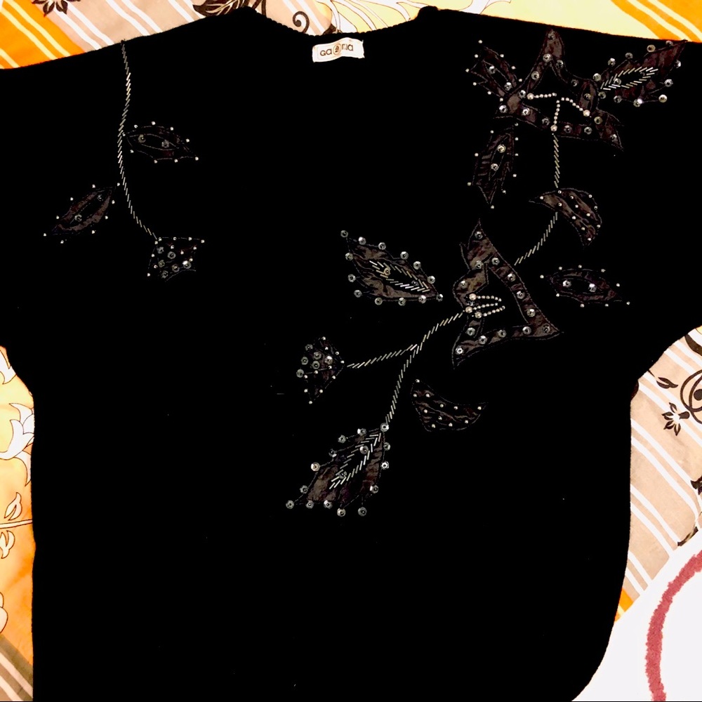 Beaded Sweater